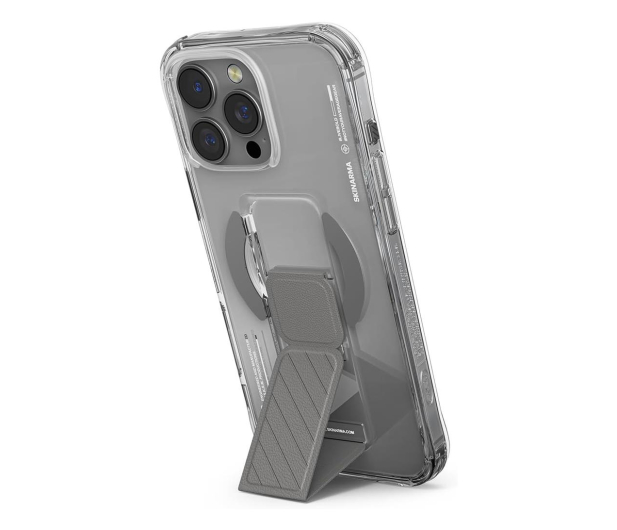 Skinarma Axon do iPhone 16 Pro Max 6.9" Magnetic Grip titanium - 1316883 - zdjęcie 2